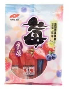 水果果粒果凍綜合口味(草莓&藍莓)270g