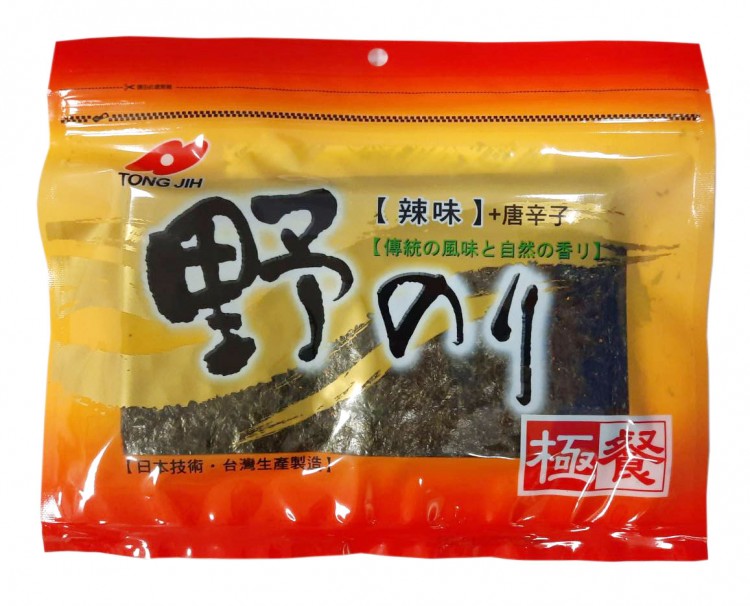 統記極餐味付海苔-日式辣味30g