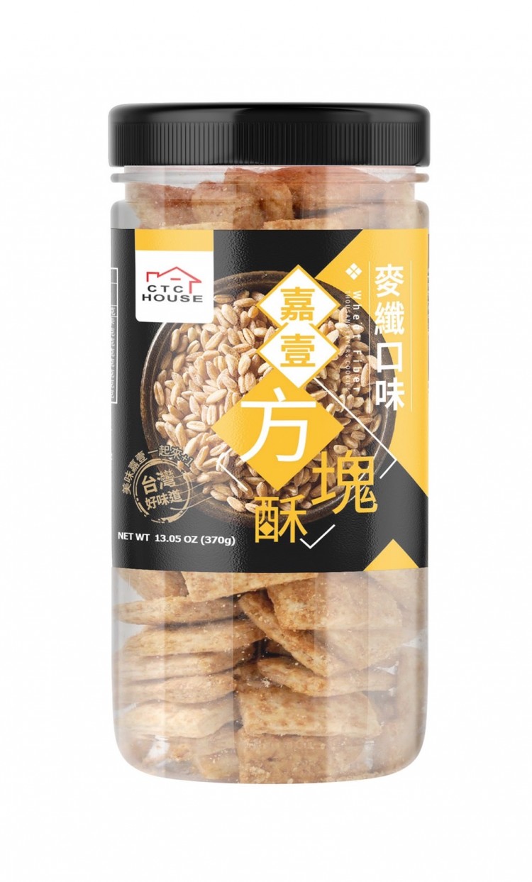 嘉壹方塊酥(麥纖口味)370g