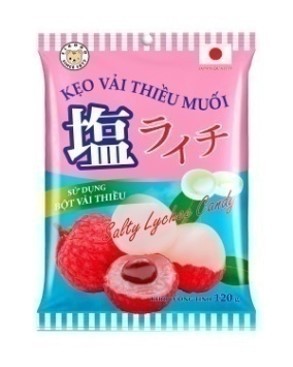 榮光堂荔枝味鹽糖120g