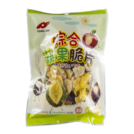 綜合蔬果脆片100g