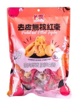 長思去皮無核紅棗170g